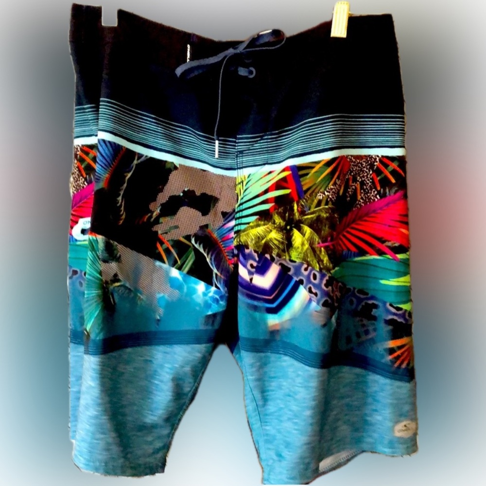 O’Neill colorful swim shorts Size 30